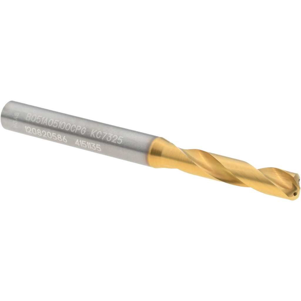 Kennametal 4151135 Screw Machine Length Drill Bit: 0.2008" Dia, 140 &deg;, Solid Carbide Image