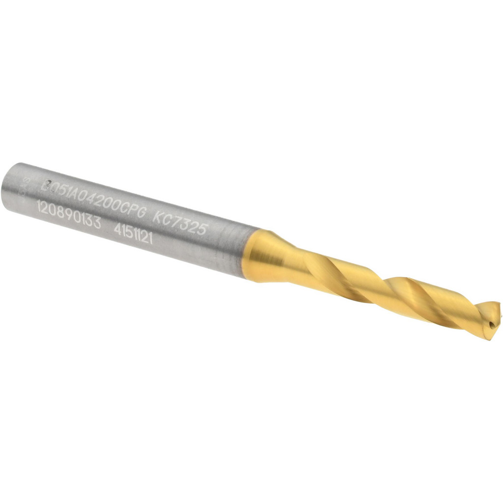 Kennametal 4151121 Screw Machine Length Drill Bit: 0.1654" Dia, 140 &deg;, Solid Carbide Image