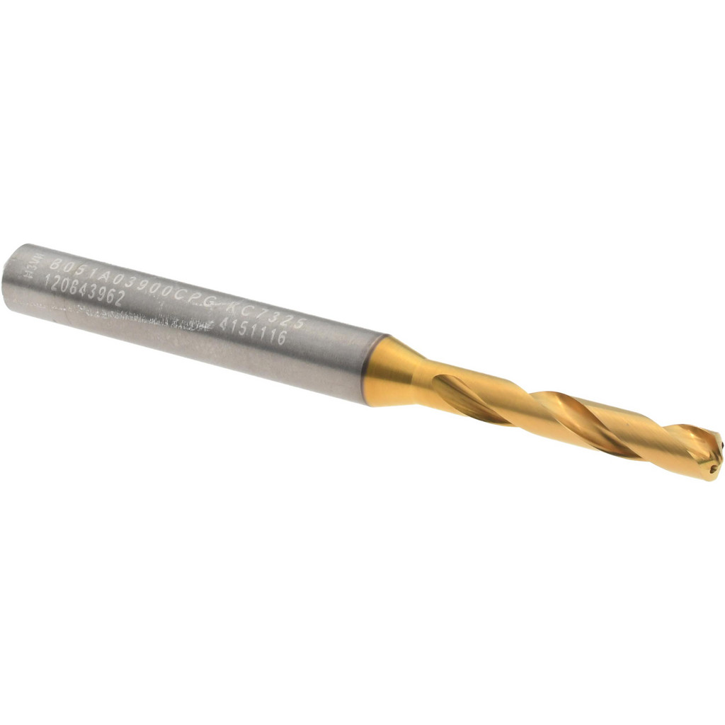 Kennametal 4151116 Screw Machine Length Drill Bit: 0.1535" Dia, 140 &deg;, Solid Carbide Image