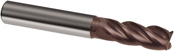 Guhring 9030800031700 Square End Mill: 1/8 Dia, 1/2 LOC, 1/8 Shank Dia, 2 OAL, 4 Flutes, Solid Carbide Image