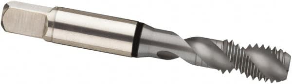 Guhring 9039700063500 Spiral Flute Tap: 1/4-20, UNC, 2 Flute, Modified Bottoming, 2B Class of Fit, Cobalt, MolyGlide Finish 
