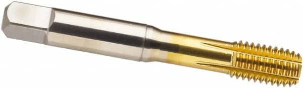 Guhring 9039590028450 Thread Forming Tap: #4-40, UNC, 2BX Class of Fit, Modified Bottoming, Cobalt, TiN Finish 