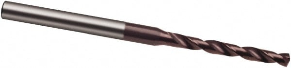 Micro Drill Bit: 2.1 mm Dia, 140 ° Point, Solid Carbide