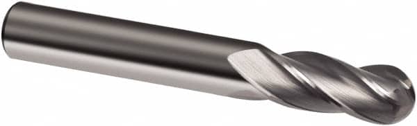 0.0900 Cutting Diameter 30 Deg Helix 4 Flutes AlTiN Monolayer Finish Melin Tool CCMG Carbide Square Nose End Mill 1.5000 Overall Length 0.125 Shank Diameter