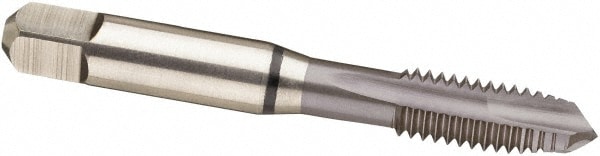 Guhring 9039660080000 Spiral Point Tap: M8 x 1.25, Metric, 3 Flutes, Plug, 6H, Cobalt, MolyGlide Finish Image