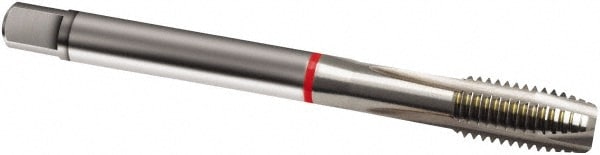 Guhring 9008280050030 Spiral Point Tap: M5 x 0.5, Metric Fine, 3 Flutes, Plug, 6H, Cobalt, Bright Finish Image