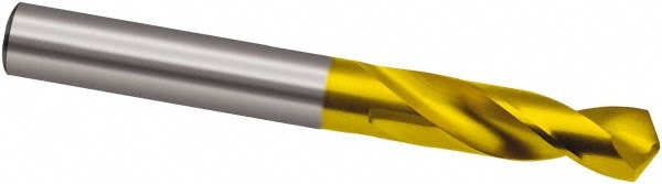 Guhring 9006530150000 Screw Machine Length Drill Bit: 0.5906" Dia, 118 °, High Speed Steel Image