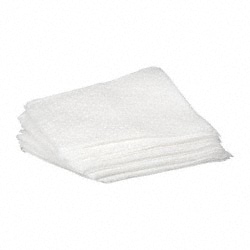 PRO-SAFE Q200SMS Sorbent Pad: Oil Only Use, 15" Wide, 17" Long, 32 gal, White Image