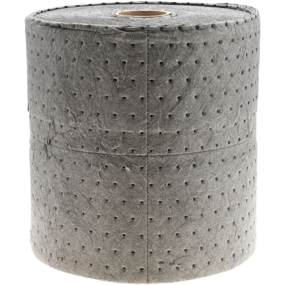 Sorbent Pad: Universal Use, 15" Wide, 150' Long, 20 gal, Gray