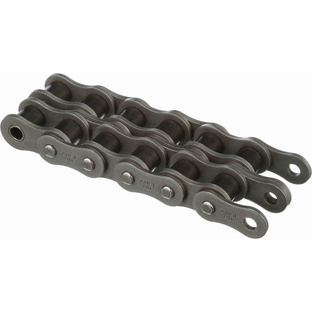 Browning J80-2 RIV10FTCH Roller Chain: 1" Pitch, 80-2 Trade, 10 Long, 2 Strand Image