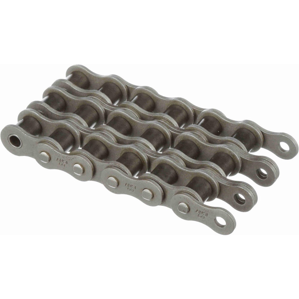 Browning J60-3 RIV10FTCH Roller Chain: Standard Riveted, 3/4" Pitch, 60-3 Trade, 10 Long, 3 Strand Image