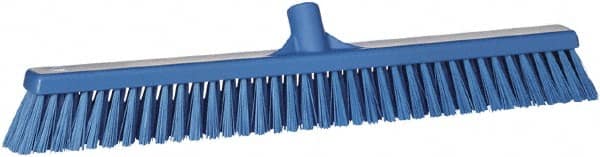 Vikan 31943 Push Broom: 24" Wide, Polyester Bristle 
