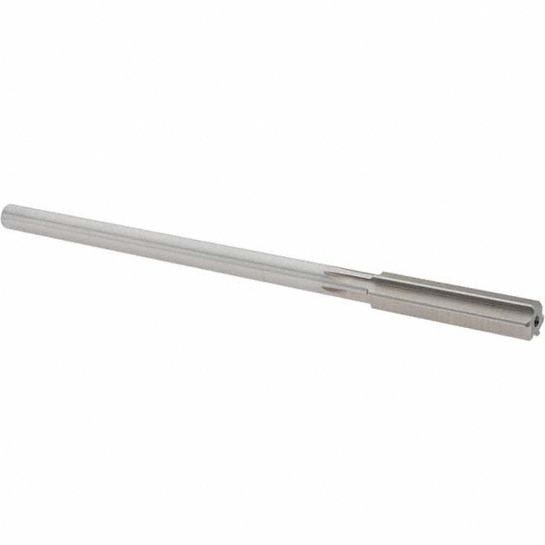 Chucking Reamer: 0.3920" Dia, 7" OAL, 1-3/4" Flute Length, Straight-Cylindrical Shank, HSS - 6 Flute, RH, Series 897-A-S