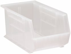 Clear 14-3/4 Inch Stacking Bin | MSCDirect.com