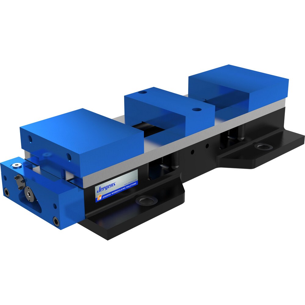 Self-Centering Vise: 6" Jaw Width, 3-3/4" Max Jaw Opening