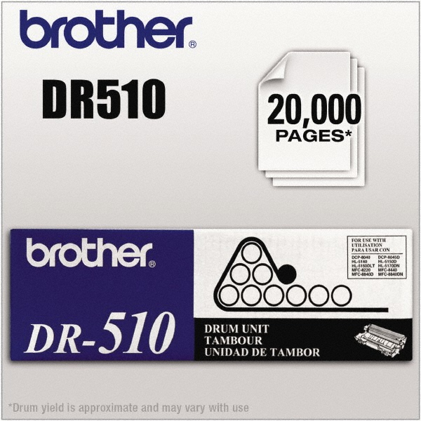 Brother Black Drum Unit - Use w/ Brother DCP-8040, 8045D, HL-5140, 5150D, 5150DLT, 5170DN, 5170DNLT, MFC-8120, 8220, 8440, 8640D, 8840D, 8840DN