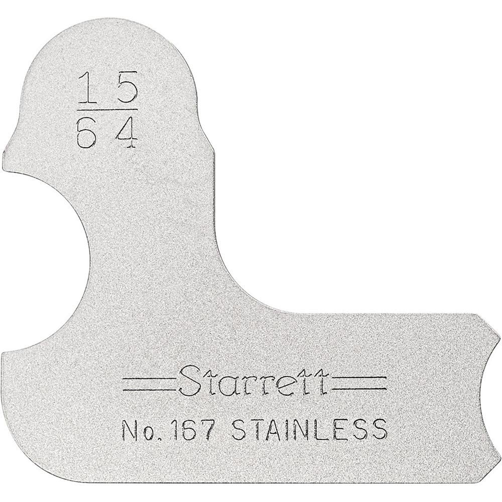 15/64 Inch Radius Gage