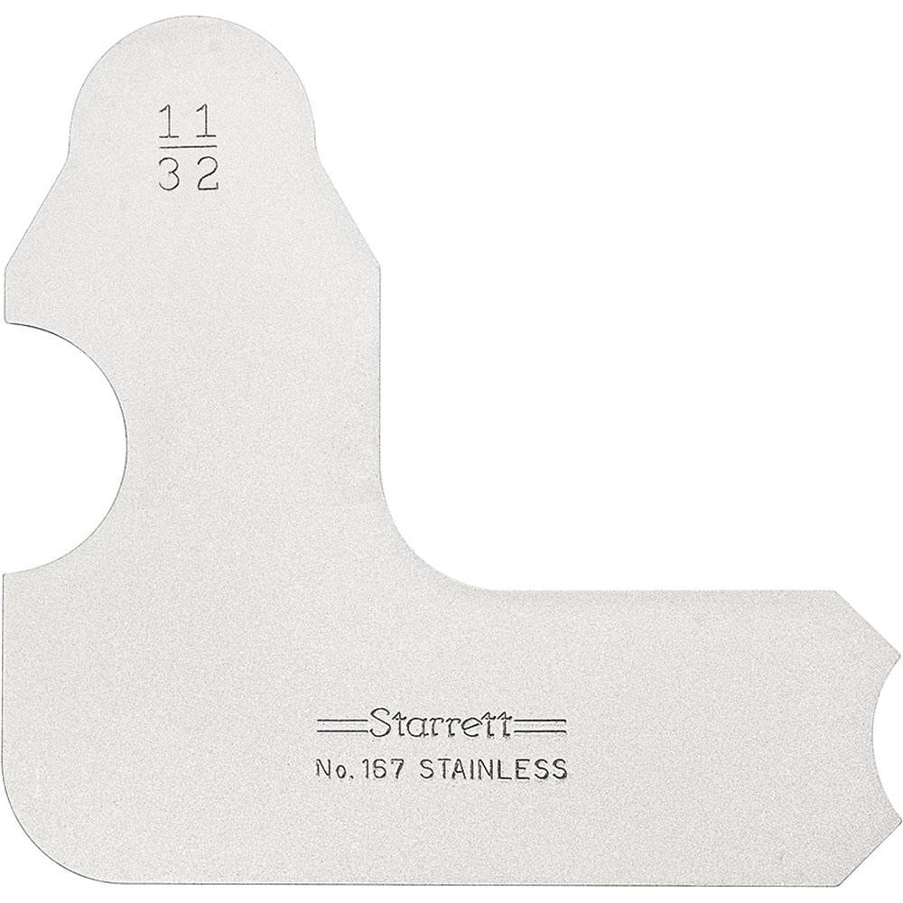 11/32 Inch Radius Gage