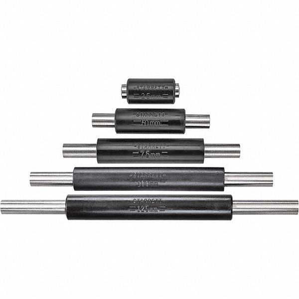Starrett 0.9843 Inch Long, 5 Piece Micrometer Calibration Standard Set MSC Industrial Supply Co.