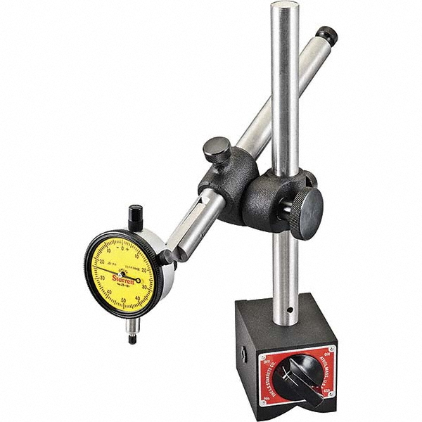 Starrett Dial Indicator & Base Kit 60.3300" Base Length, 2.3750