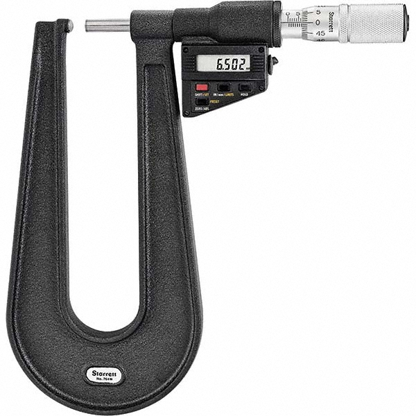 Starrett Electronic, 0 to 1 Inch Measurement, Digital Counter, Satin