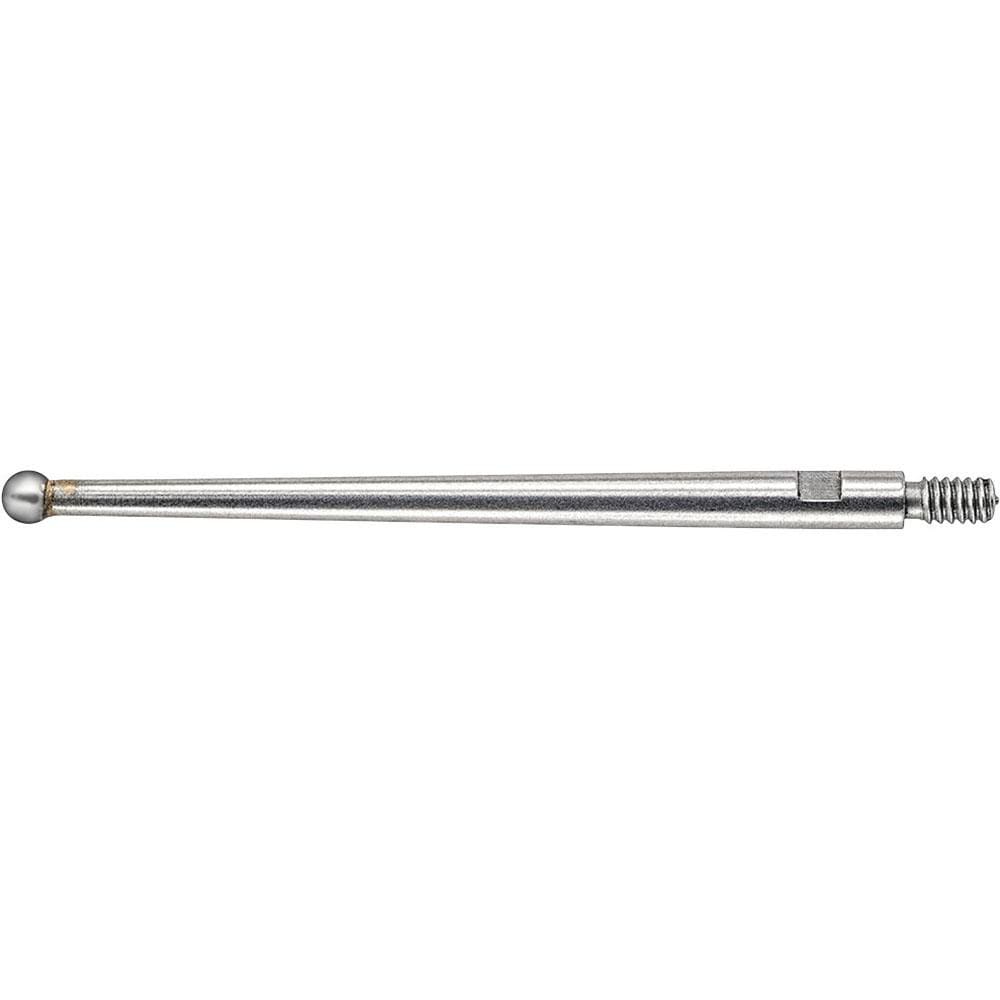 Starrett 72455 Test Indicator Ball Contact Point: 0.8 mm Ball Dia, 33.34 mm Contact Point Length, Carbide Image