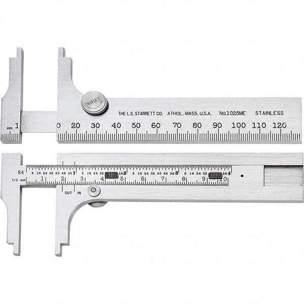 0-200mm Stainless Steel Vernier Caliper Anti-Impact Marking Vernier Caliper for Scribing Measurement 