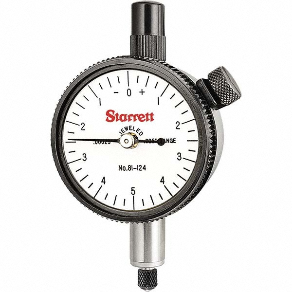 Starrett Dial Drop Indicator 0.0250" Max Measurement, 050 Dial