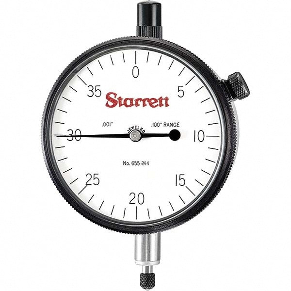 Starrett - Dial Drop Indicator: 0.0000 To 0.1000