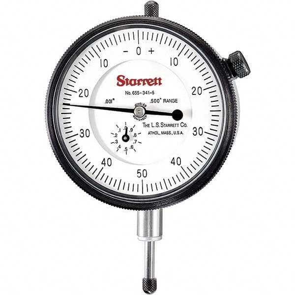 Starrett - Dial Drop Indicator: 0.0000 To 0.5000