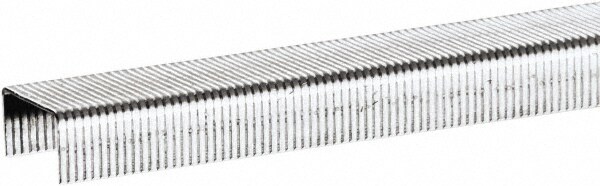 Pack of (1,000), 1/2" Leg Length, Galvanized Steel, Full Strip Desktop Staples