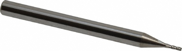 Accupro - Corner Radius End Mill: 1/32