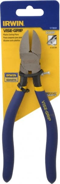 Irwin 1773632 8" OAL, 16 AWG Capacity, Semi-Flush Cutting Pliers 