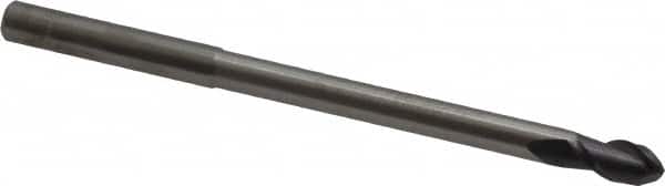 Accupro 12177186 Ball End Mill: 0.1875" Dia, 0.375" LOC, 2 Flute, Solid Carbide 