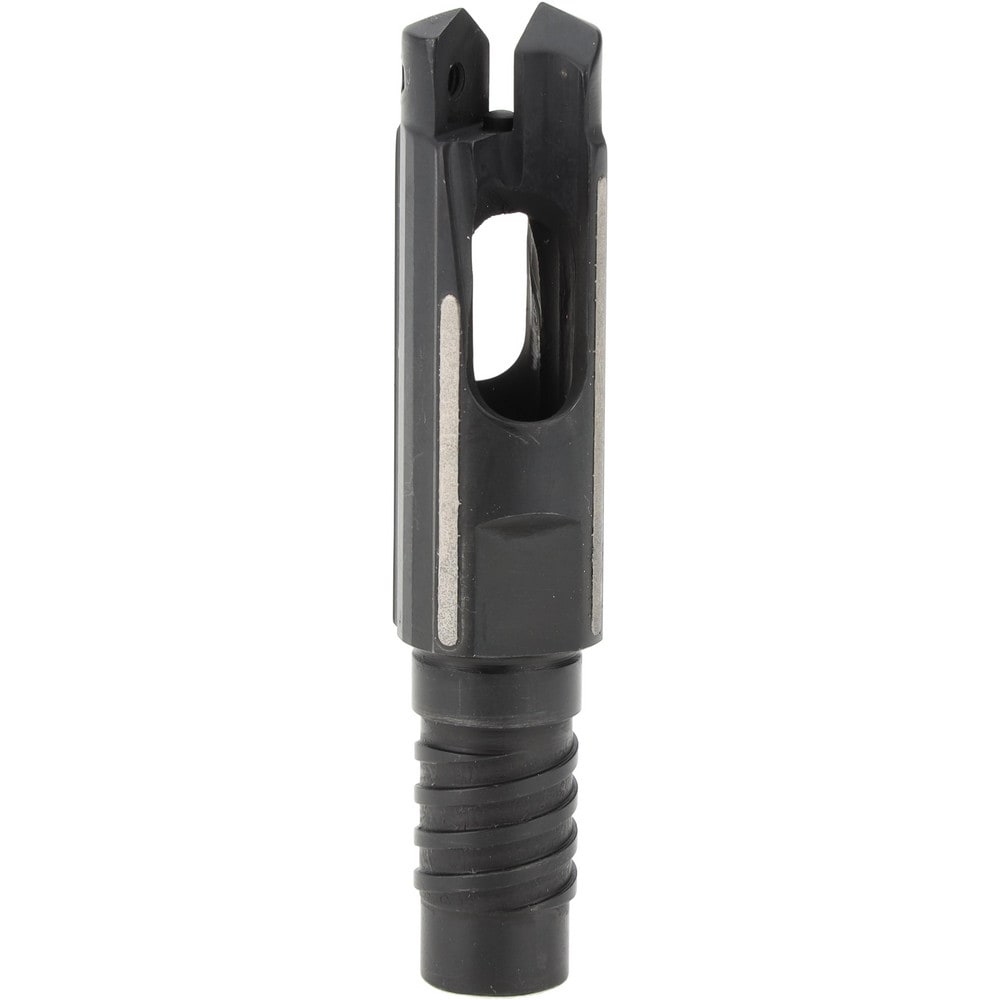 Indexable Spade Drill: 0.576 to 0.6149" Dia, Straight Flute