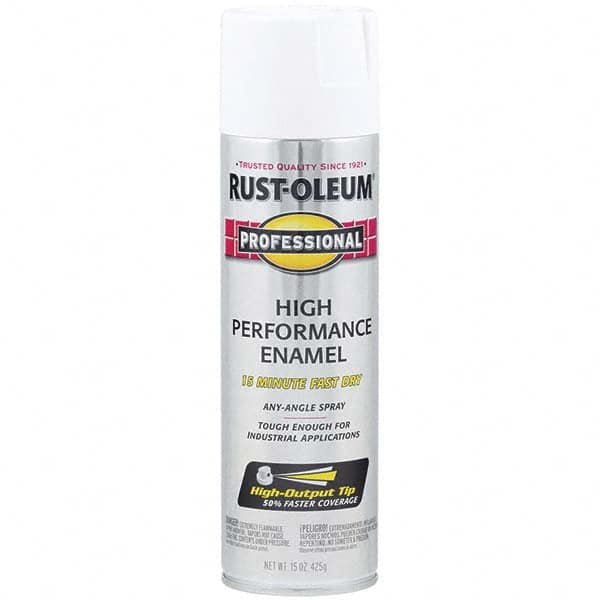 Rust Oleum White Gloss Proof Enamel Spray Paint 58741786 Msc Industrial Supply - Quick Color Spray Paint Review
