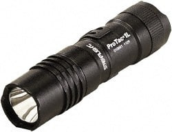 Handheld Flashlight: LED, 24 hr Max Run Time, CR123A battery