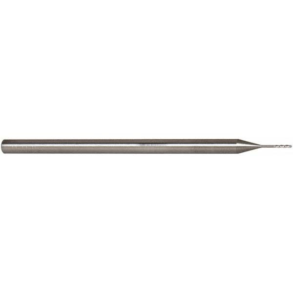 Accupro AP61726303 Ball End Mill: 0.0312" Dia, 0.155" LOC, 3 Flute, Solid Carbide 