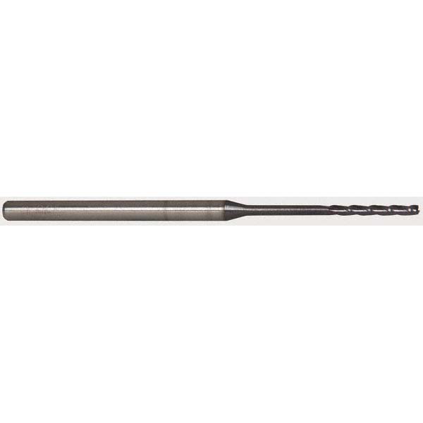 Accupro 14797245 Square End Mill: 0.065 Dia, 1/2 LOC, 1/8 Shank Dia, 2-1/2 OAL, 3 Flutes, Solid Carbide Image