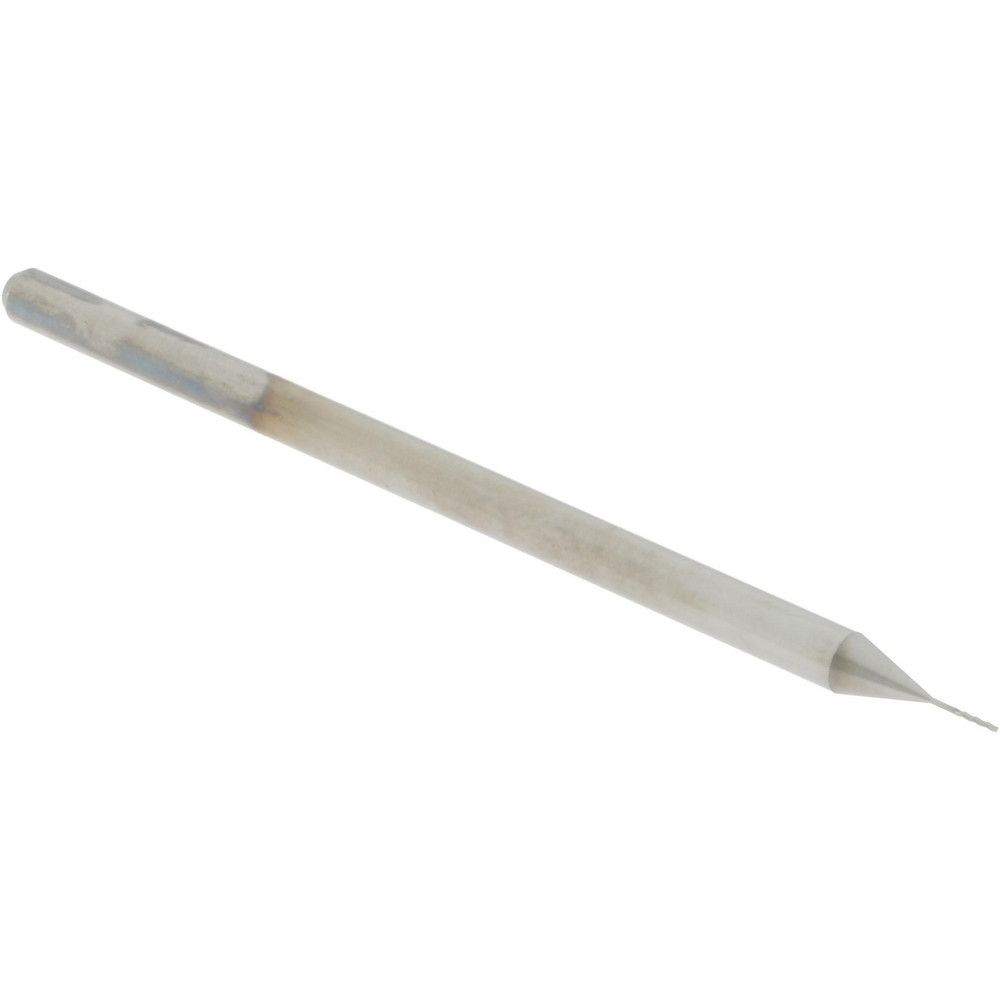Accupro 14797138 Square End Mill: 0.015 Dia, 0.075 LOC, 1/8 Shank Dia, 2-1/2 OAL, 3 Flutes, Solid Carbide Image
