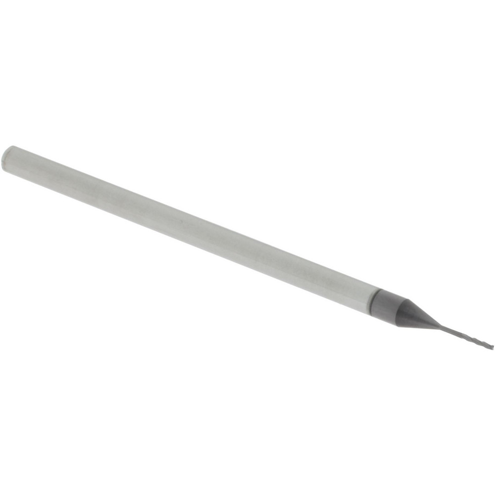 Accupro 14797155 Square End Mill: 0.025 Dia, 1/8 LOC, 1/8 Shank Dia, 2-1/2 OAL, 3 Flutes, Solid Carbide Image