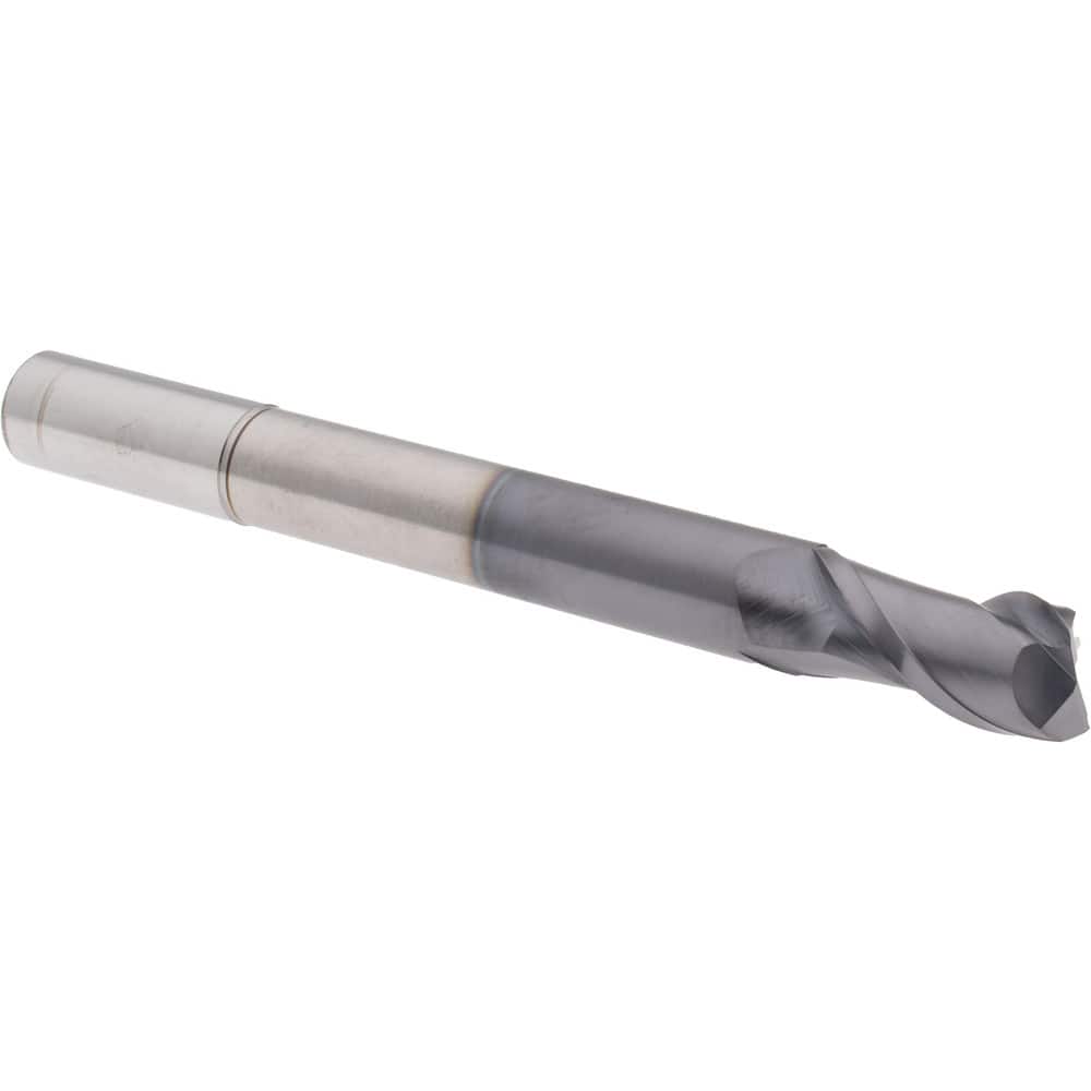 Accupro 12177167 Square End Mill: 5/8 Dia, 1-1/4 LOC, 5/8 Shank Dia, 6 OAL, 2 Flutes, Solid Carbide 
