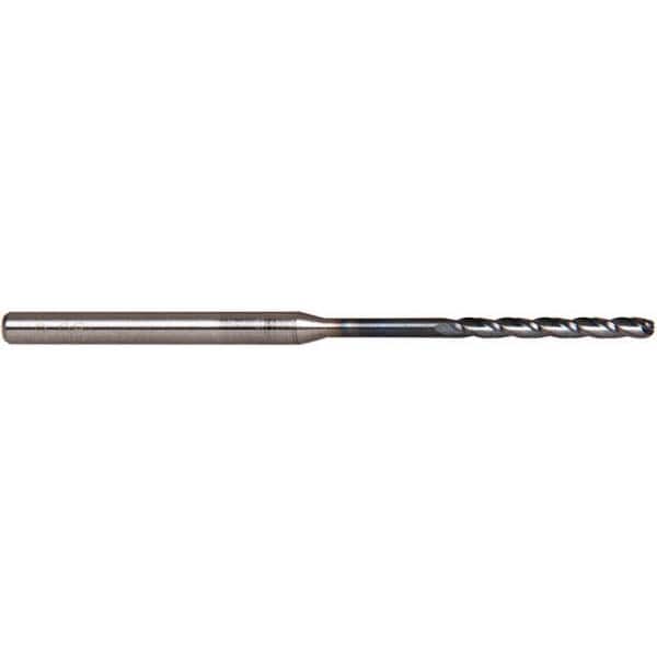 Accupro AP58748039 Ball End Mill: 0.08" Dia, 0.75" LOC, 3 Flute, Solid Carbide 