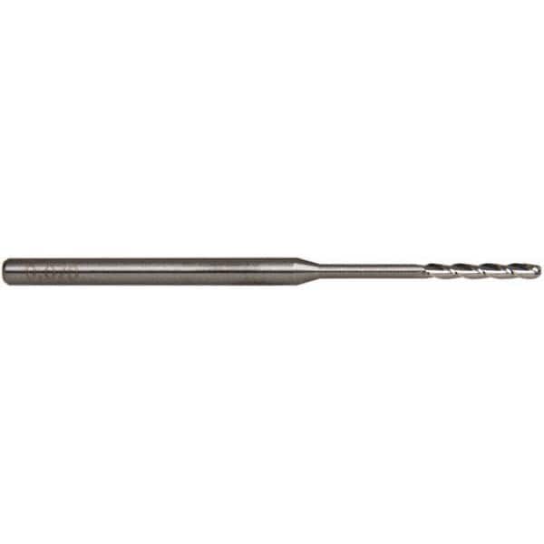 Accupro AP58748237 0.07" Diam, 1/2" LOC, 3 Flute Solid Carbide Ball End Mill 