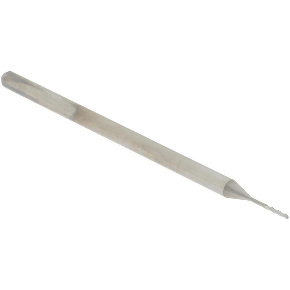Accupro 14797160 Square End Mill: 1/32 Dia, 0.15 LOC, 1/8 Shank Dia, 2-1/2 OAL, 3 Flutes, Solid Carbide Image