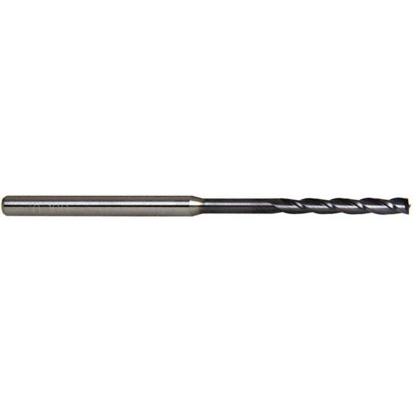 Accupro 14797299 Square End Mill: 0.1 Dia, 3/4 LOC, 1/8 Shank Dia, 2-1/2 OAL, 3 Flutes, Solid Carbide Image