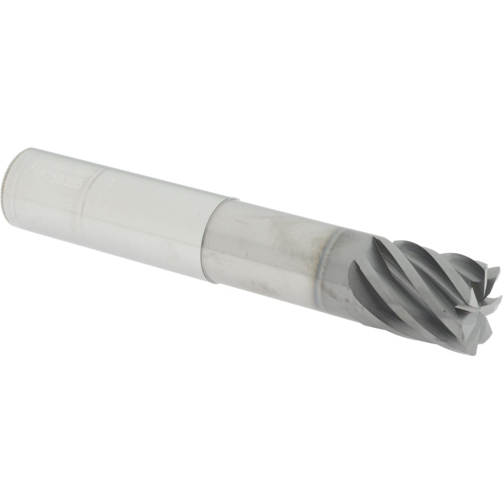 Accupro 12177396 Corner Radius End Mill: 1" Dia, 1-1/4" LOC, 0.03" Radius, 7 Flutes, Solid Carbide Image