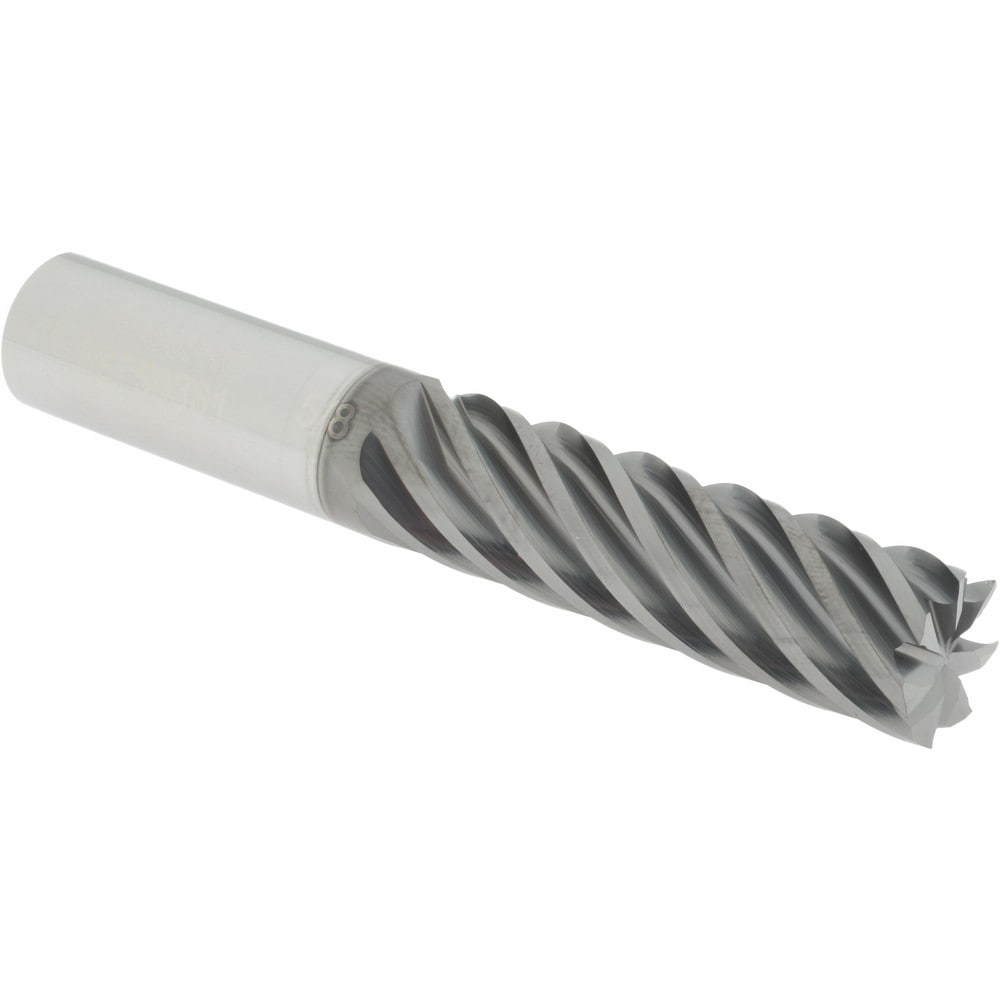 Accupro 12180829 Square End Mill: 5/8 Dia, 2-1/8 LOC, 5/8 Shank Dia, 4 OAL, 7 Flutes, Solid Carbide Image