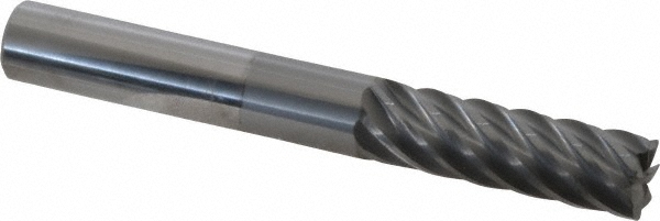 12180843 Corner Radius End Mill: 1/2" Dia, 1-5/8" LOC, 0.02" Radius, 7 Flutes, Solid Carbide  
