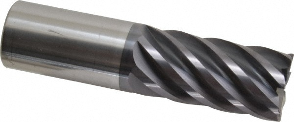 Accupro 12177393 Corner Radius End Mill: 1" Dia, 2" LOC, 0.03" Radius, 7 Flutes, Solid Carbide Image